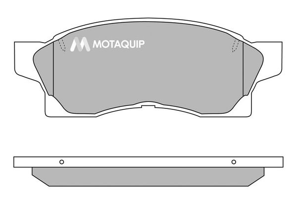 MOTAQUIP Комплект тормозных колодок, дисковый тормоз LVXL418