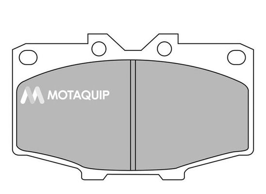 MOTAQUIP Комплект тормозных колодок, дисковый тормоз LVXL421
