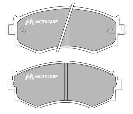 MOTAQUIP Комплект тормозных колодок, дисковый тормоз LVXL435