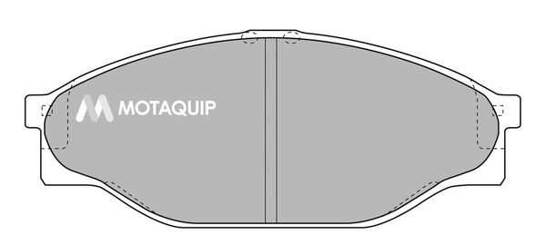 MOTAQUIP Комплект тормозных колодок, дисковый тормоз LVXL447