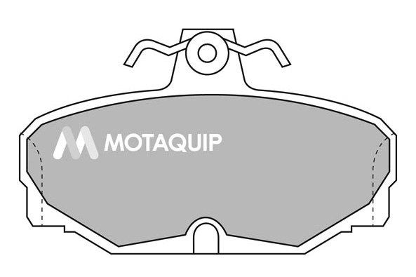 MOTAQUIP Комплект тормозных колодок, дисковый тормоз LVXL520