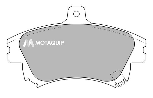 MOTAQUIP Комплект тормозных колодок, дисковый тормоз LVXL529