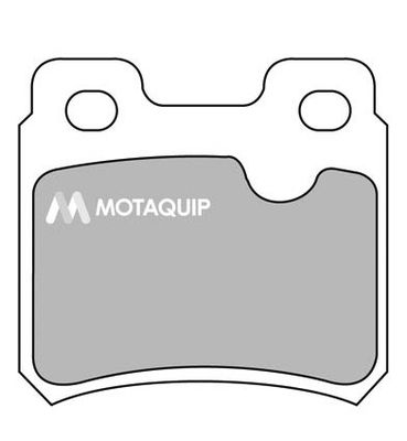 MOTAQUIP Комплект тормозных колодок, дисковый тормоз LVXL535