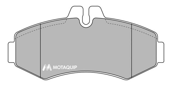 MOTAQUIP Комплект тормозных колодок, дисковый тормоз LVXL553
