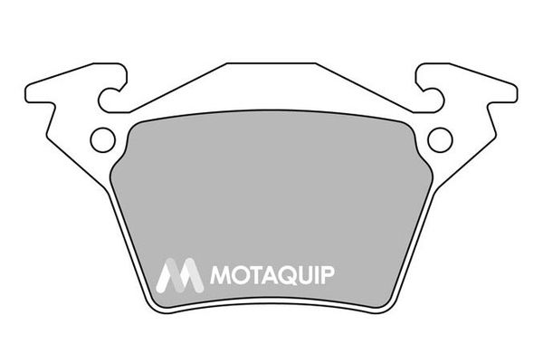 MOTAQUIP Комплект тормозных колодок, дисковый тормоз LVXL554