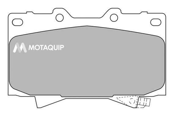 MOTAQUIP Комплект тормозных колодок, дисковый тормоз LVXL570