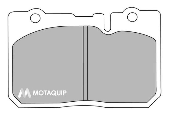 MOTAQUIP Комплект тормозных колодок, дисковый тормоз LVXL596