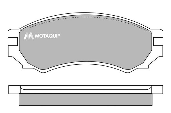 MOTAQUIP Комплект тормозных колодок, дисковый тормоз LVXL615