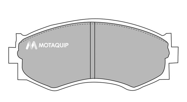 MOTAQUIP Комплект тормозных колодок, дисковый тормоз LVXL623
