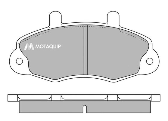 MOTAQUIP Комплект тормозных колодок, дисковый тормоз LVXL624