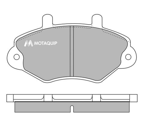 MOTAQUIP Комплект тормозных колодок, дисковый тормоз LVXL625