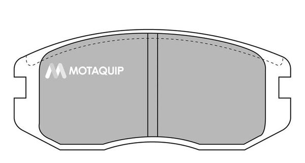 MOTAQUIP Комплект тормозных колодок, дисковый тормоз LVXL660