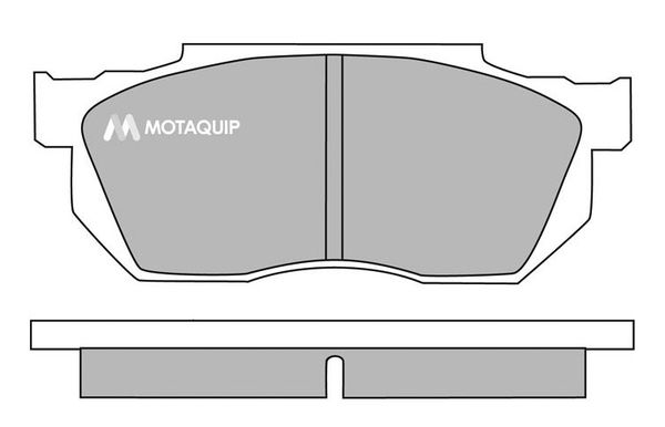 MOTAQUIP Комплект тормозных колодок, дисковый тормоз LVXL678