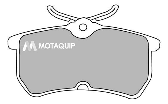 MOTAQUIP Bremžu uzliku kompl., Disku bremzes LVXL680