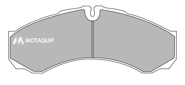 MOTAQUIP Комплект тормозных колодок, дисковый тормоз LVXL685