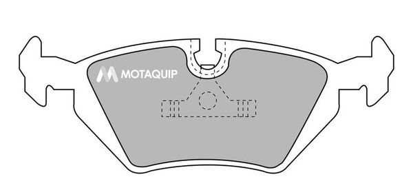 MOTAQUIP Bremžu uzliku kompl., Disku bremzes LVXL700