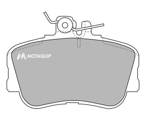 MOTAQUIP Комплект тормозных колодок, дисковый тормоз LVXL717