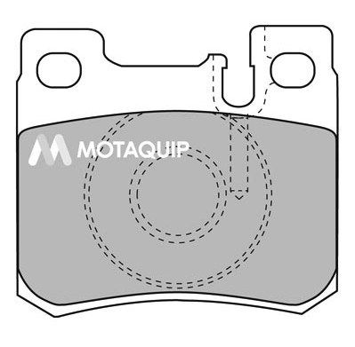 MOTAQUIP Комплект тормозных колодок, дисковый тормоз LVXL789