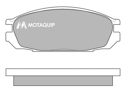MOTAQUIP Bremžu uzliku kompl., Disku bremzes LVXL800