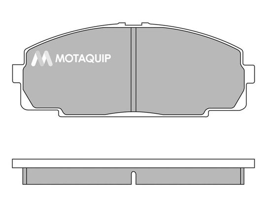 MOTAQUIP Комплект тормозных колодок, дисковый тормоз LVXL857