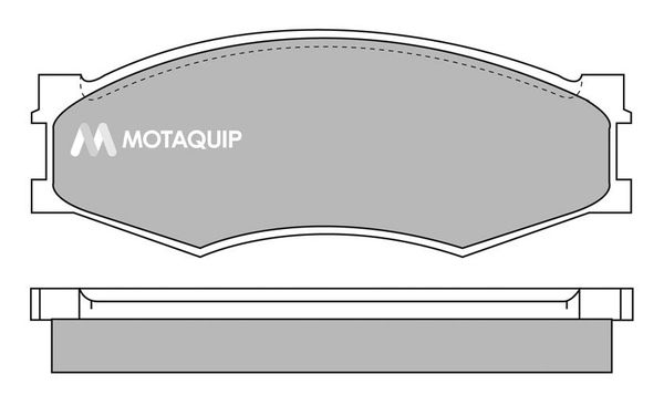 MOTAQUIP Bremžu uzliku kompl., Disku bremzes LVXL900