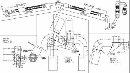 MOTAQUIP Bremžu šļūtene VBH1191