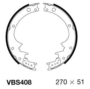 MOTAQUIP Bremžu loku komplekts VBS408