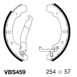 MOTAQUIP Bremžu loku komplekts VBS459