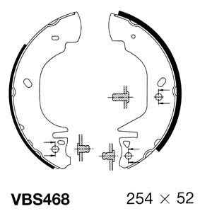 MOTAQUIP Bremžu loku komplekts VBS468