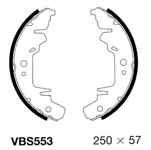 MOTAQUIP Bremžu loku komplekts VBS553