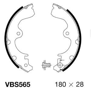 MOTAQUIP Комплект тормозных колодок VBS565