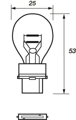 MOTAQUIP Лампа накаливания, дополнительный фонарь сигнала т VBU3157