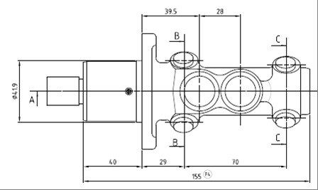 MOTAQUIP Главный тормозной цилиндр VMC106