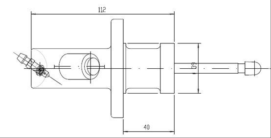 MOTAQUIP Рабочий цилиндр, система сцепления VSC104