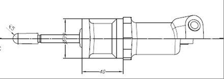 MOTAQUIP Рабочий цилиндр, система сцепления VSC121