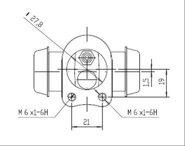 MOTAQUIP Колесный тормозной цилиндр VWC313