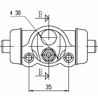 MOTAQUIP Колесный тормозной цилиндр VWC374