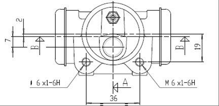 MOTAQUIP Колесный тормозной цилиндр VWC600