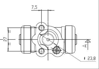 MOTAQUIP Колесный тормозной цилиндр VWC792