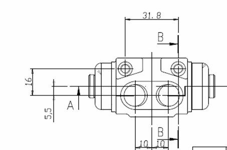 MOTAQUIP Колесный тормозной цилиндр VWC863