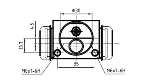 MOTAQUIP Колесный тормозной цилиндр VWC881