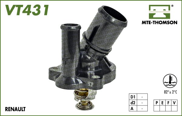 MTE-THOMSON Termostats, Dzesēšanas šķidrums VT431.82