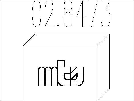 MTS Монтажный комплект, глушитель 02.8473