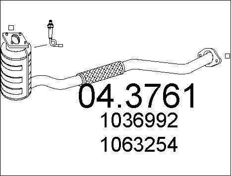 MTS Катализатор 04.3761