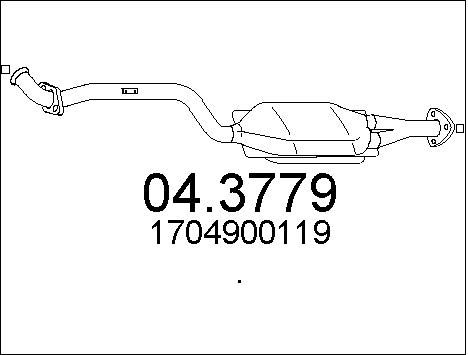 MTS Катализатор 04.3779