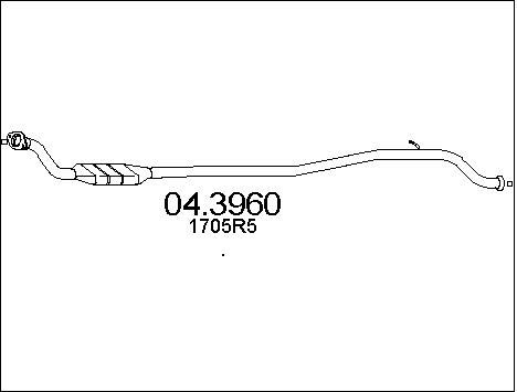 MTS Katalizators 04.3960