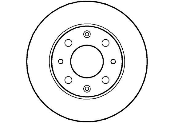NATIONAL Тормозной диск NBD059