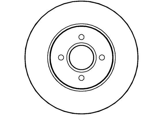 NATIONAL Тормозной диск NBD1214