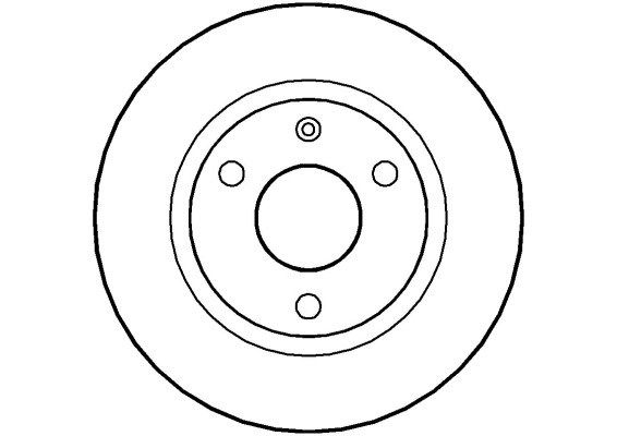 NATIONAL Тормозной диск NBD129