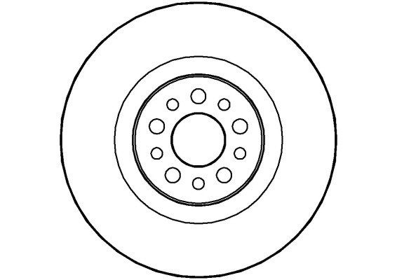 NATIONAL Тормозной диск NBD1300